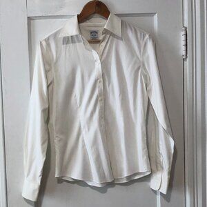 Brooks Brothers Fitted Cotton Dress Shirt Size 6